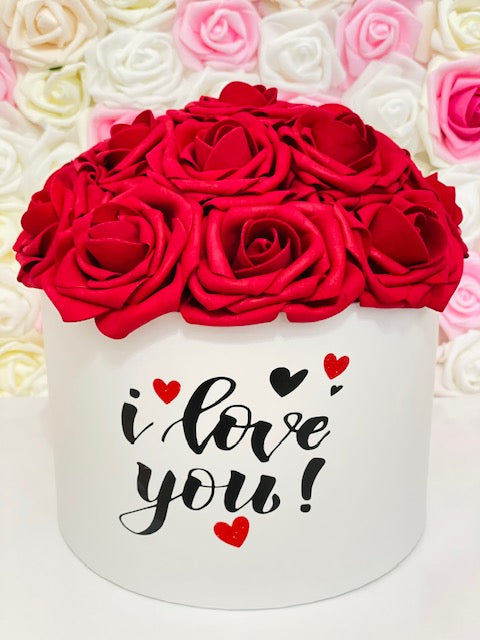 I love You Roses Box